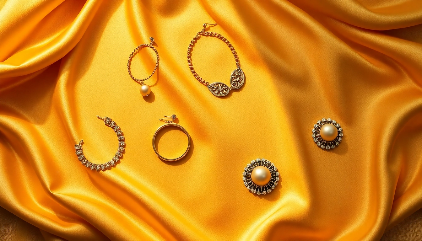 Showcase Soleil Dor's luxury fashion accessories elegantly arranged, highlighting their unique craftsmanship and style.