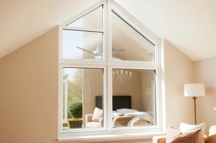 Enhance your home with energy-efficient windows Manchester, showcasing a sleek design and natural lighting.