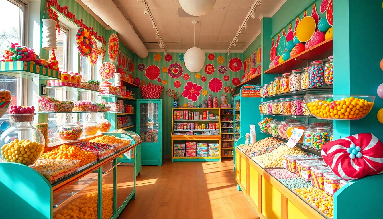 Visit this candy store near me to indulge in a wide selection of unique candies and confections.