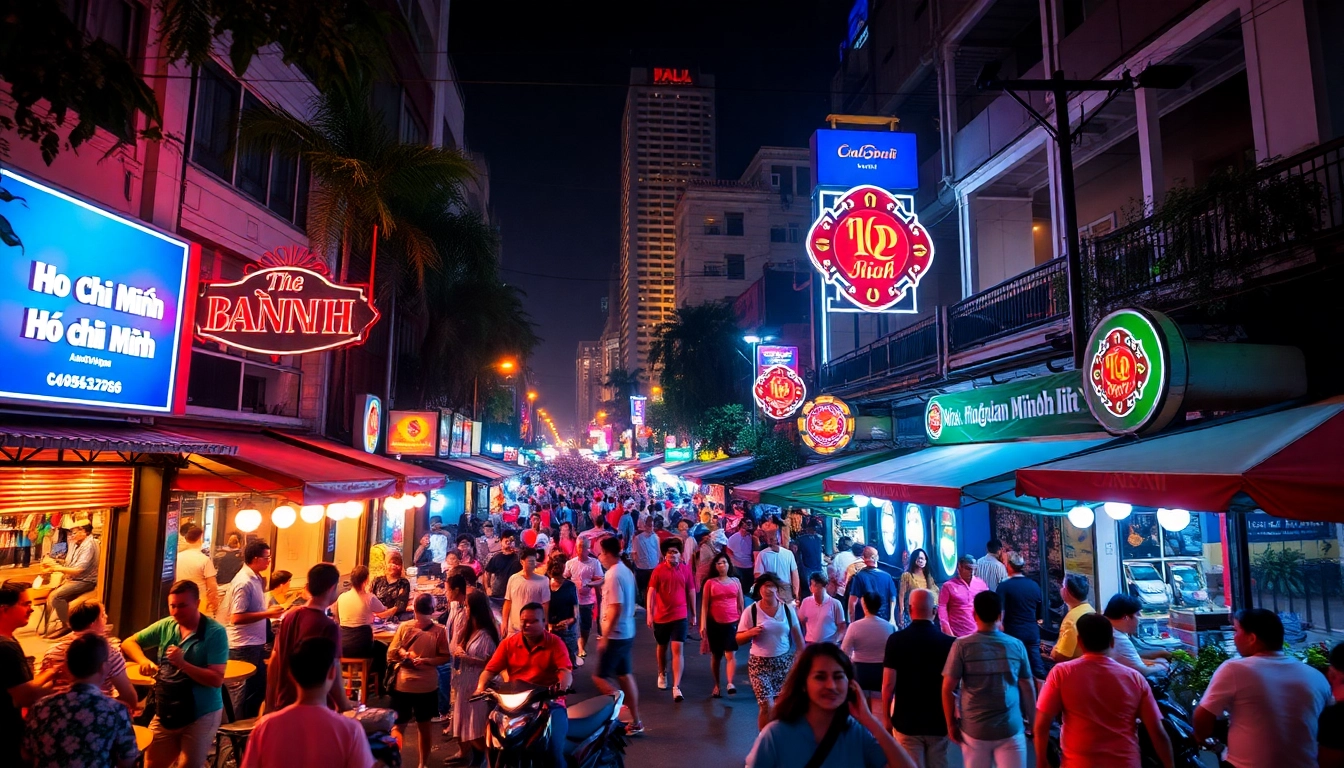 Experience the thrilling nightlife in Ho Chi Minh with 호치민 황제투어 후기 highlights in vibrant street scenes.