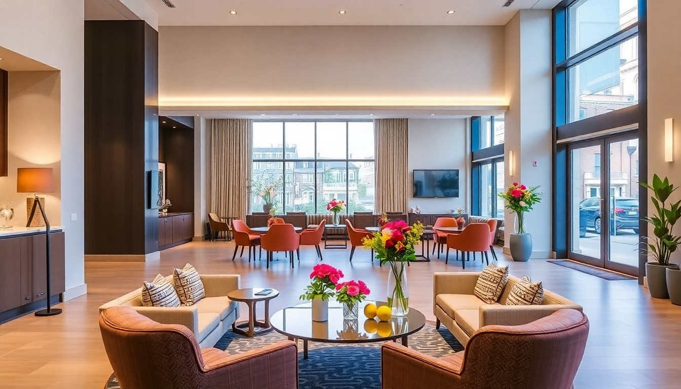 Experience the elegance of Bloomsbury Residences with its modern decor and inviting ambiance for your stay.