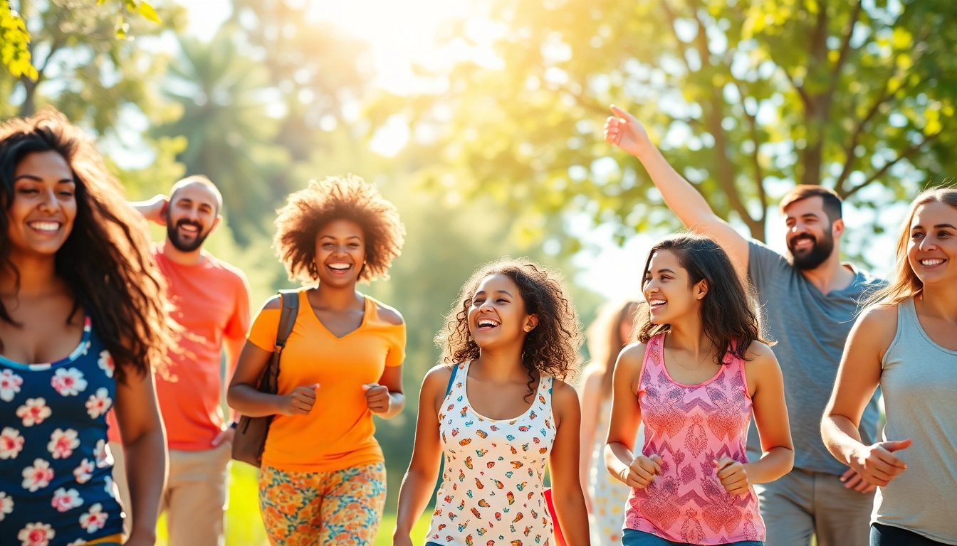 Healthlifeherald showcases individuals enjoying outdoor fitness activities together, promoting wellness.