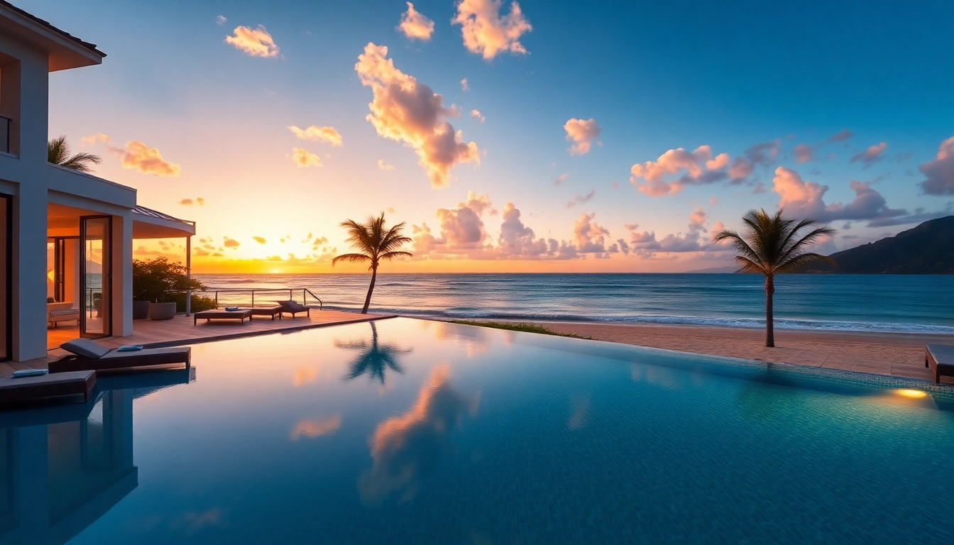 Experience a luxury villa Saint Martin with stunning ocean views and impeccable design.