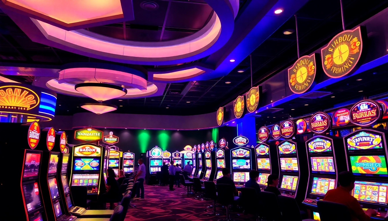 Experience the thrill of the beste online casinos with vibrant gaming ambiance and engaging slots.