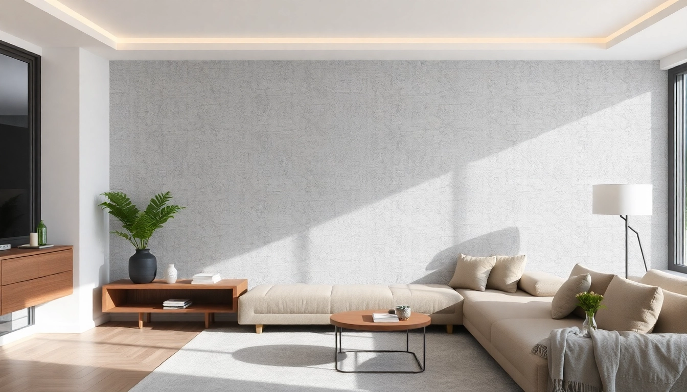 Showcase a sliding partition wall elegantly dividing a spacious room, enhancing versatility in layout.
