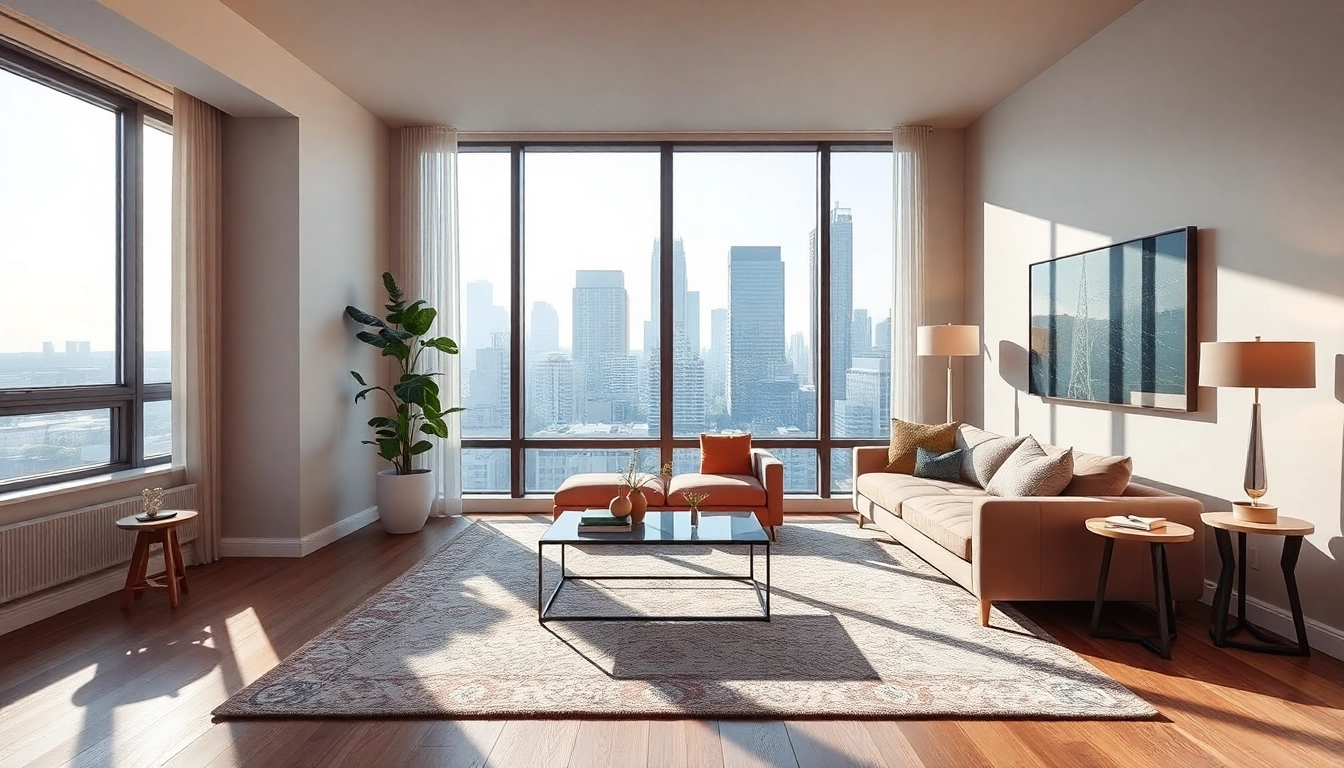 Explore chic 1 bedroom apartments for rent Chicago with large windows and modern decor.