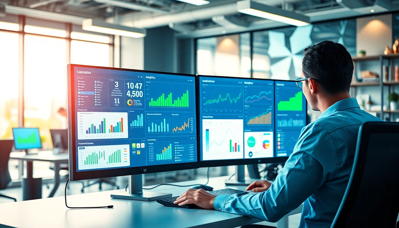 Transforming social media strategies with the fastest SMM panel at a high-tech workspace.
