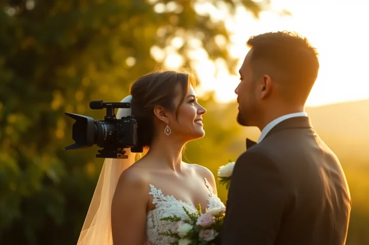 Capture the love story with a wedding videographer in Ireland using cinematic techniques in beautiful settings.