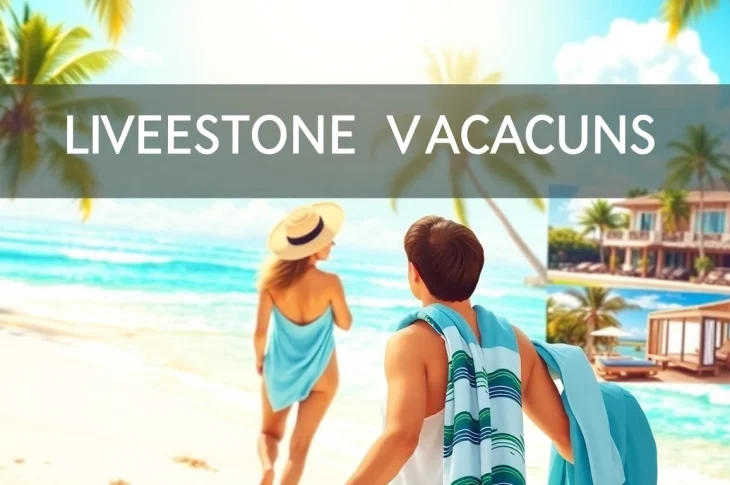 Experience Livingstone Vacations Travel Packages with a couple enjoying a tropical beach getaway.