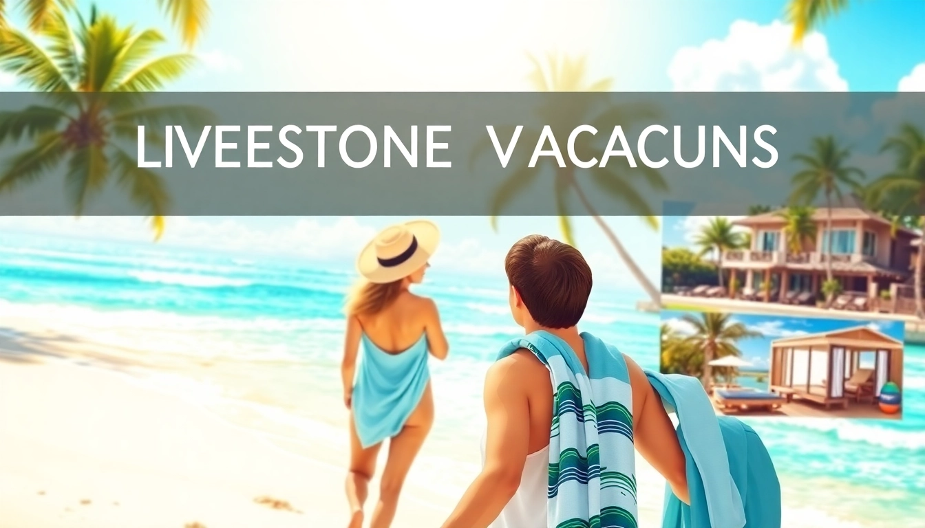 Experience Livingstone Vacations Travel Packages with a couple enjoying a tropical beach getaway.