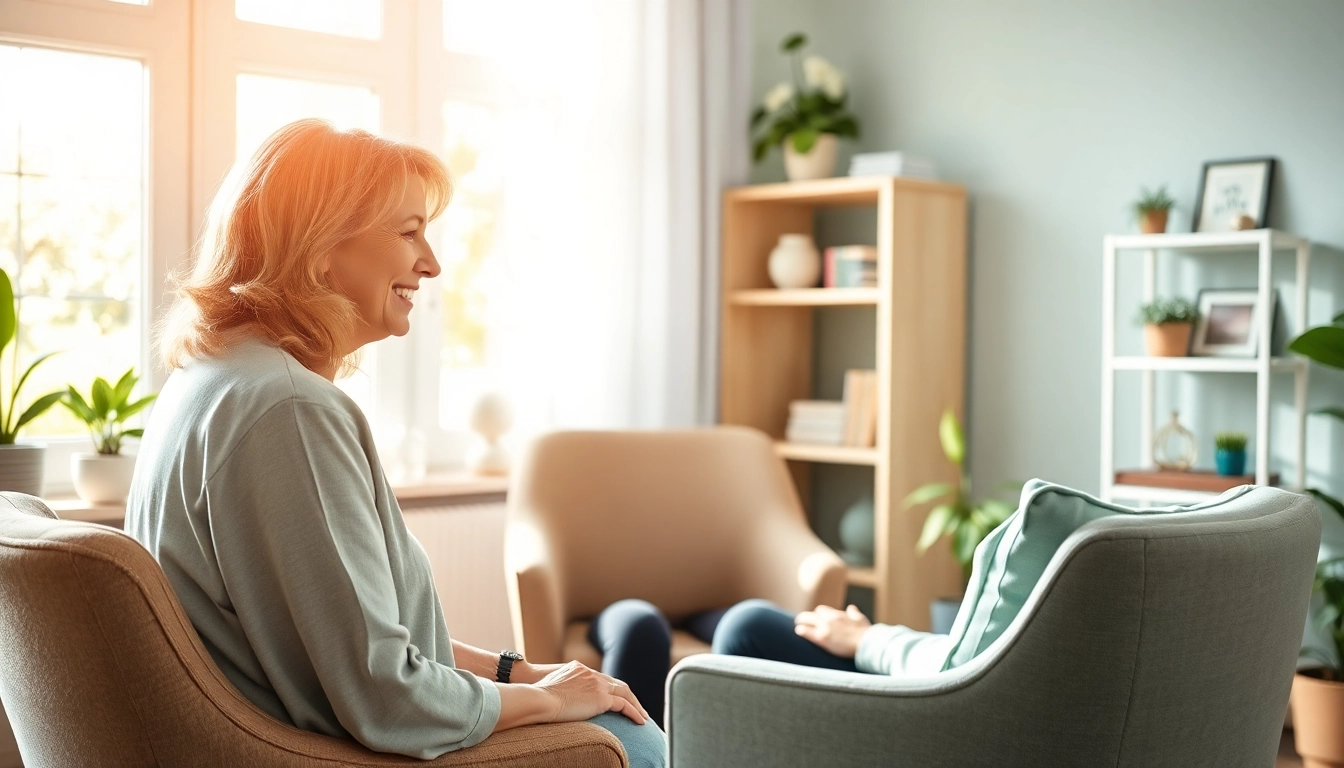 Engaging holistic life Coach UK providing personalized guidance in a calming environment.