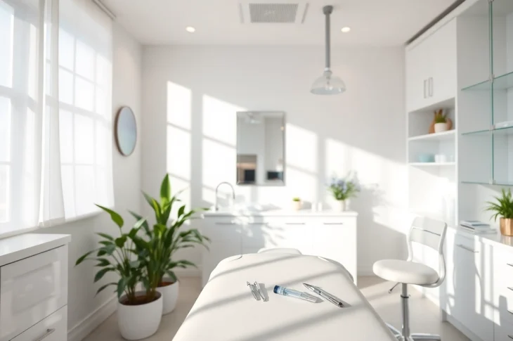 Experience a rejuvenating Botox-Zürich treatment in a serene, modern clinic atmosphere.