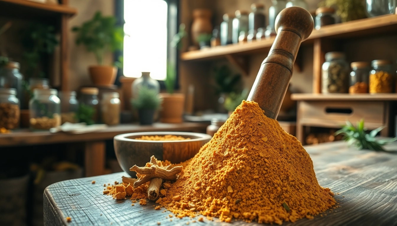 Grind myrrh resin in a rustic herbalist’s workshop, with natural light and a serene atmosphere.