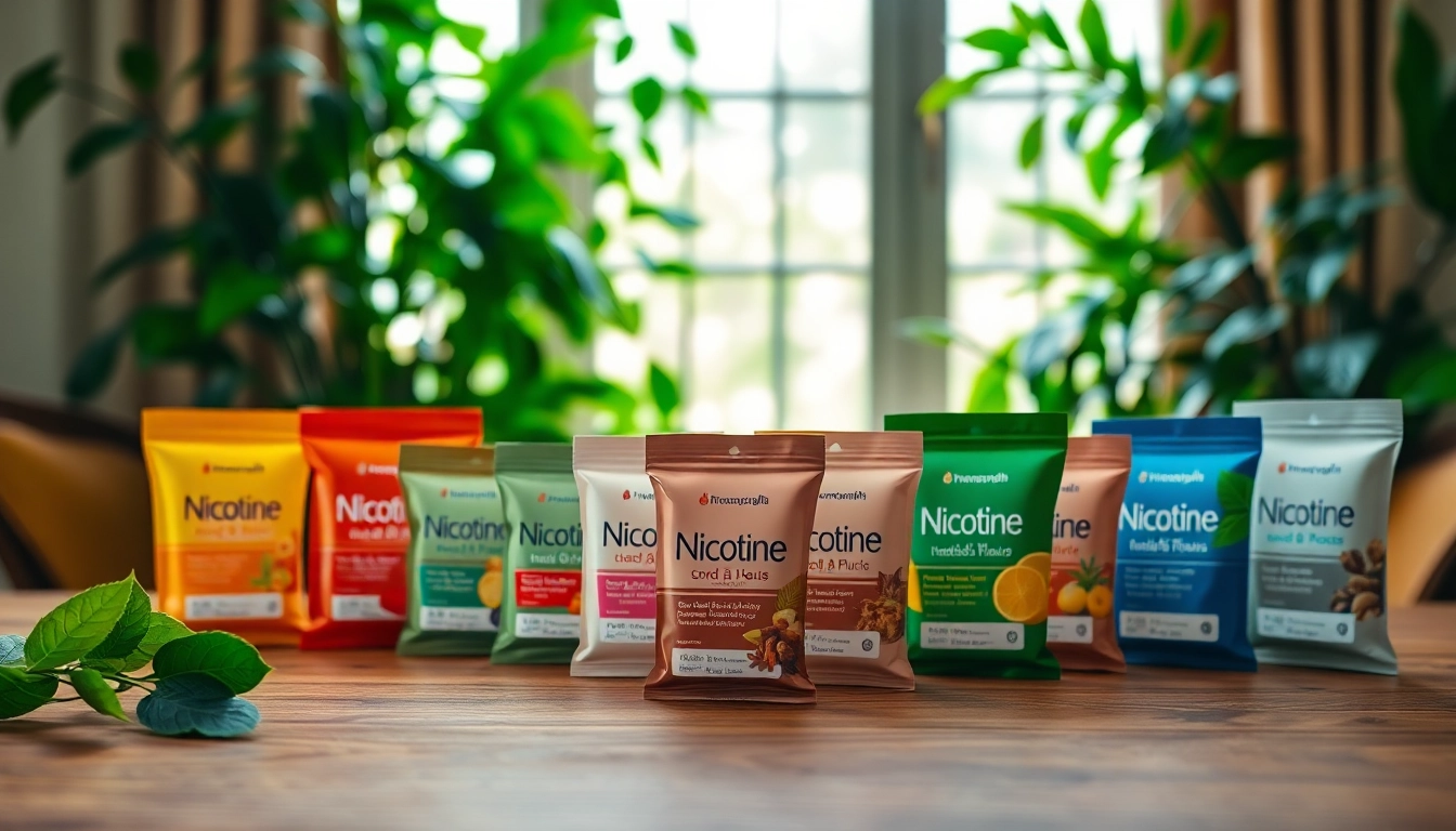 Compare what are nicotine pouches and their diverse flavors in a vibrant natural setting.
