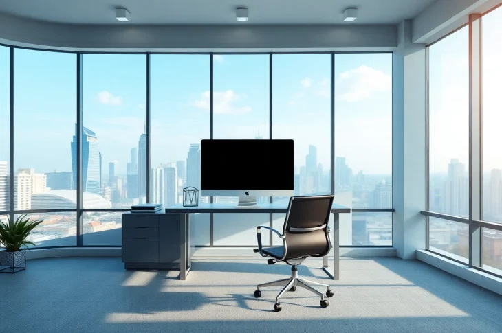 Enhance your virtual office address experience with a modern workspace setting.