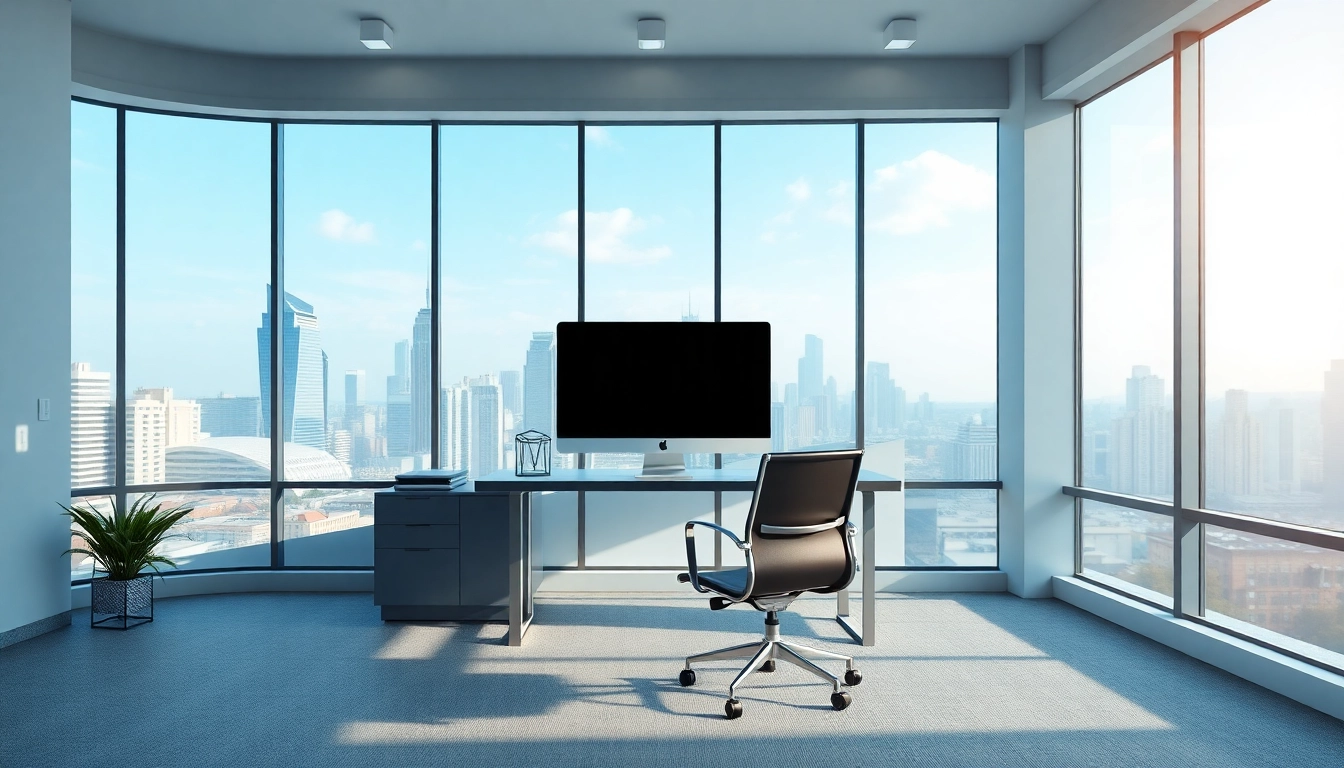 Enhance your virtual office address experience with a modern workspace setting.