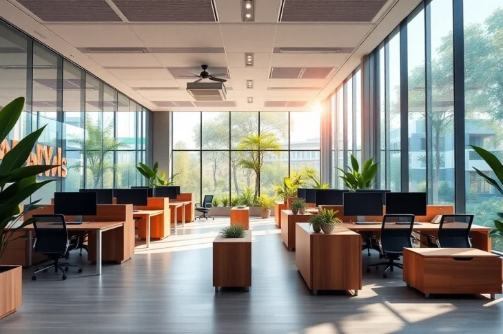 Find ideal office space for rent in Bangalore featuring modern workstations and vibrant ambiance.