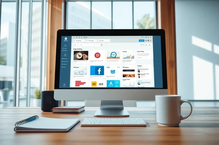Illustration of high-volume blog content automation tools inspiring efficient blogging practices.