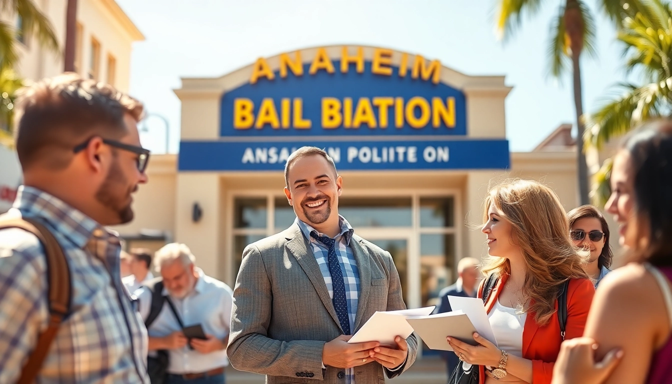 Find the best bail bonds near Anaheim police station with friendly agents assisting the community.