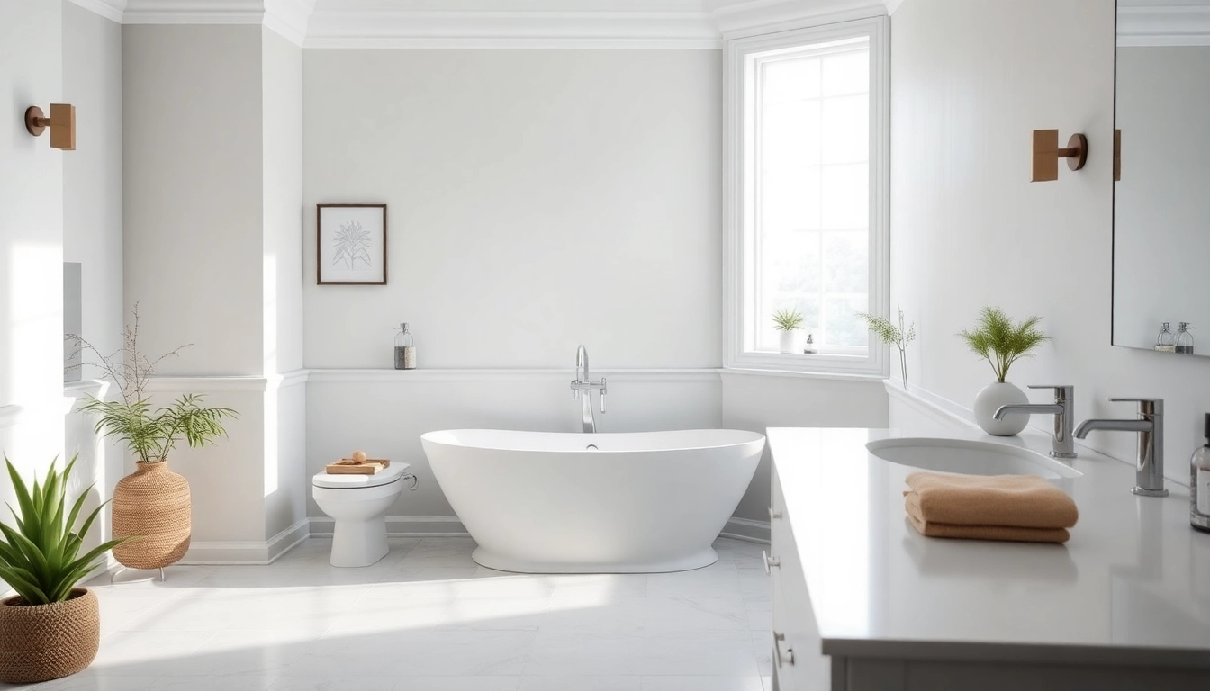 Transform your space with an affordable bathroom remodel featuring modern finishes and a cozy atmosphere.