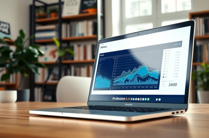 Analyze your text with a reliable ai checker tool displayed on a laptop screen.