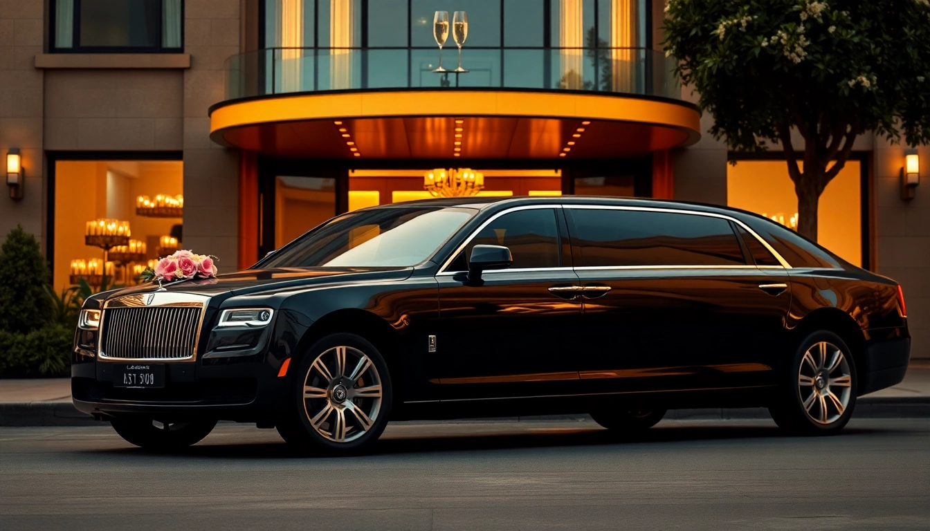 Experience premium car service atlanta with a luxurious limousine ready for stylish events.