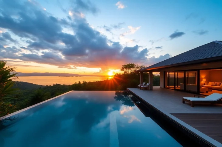 Experience Phuket real estate with this stunning villa featuring a beautiful pool and tropical surroundings.
