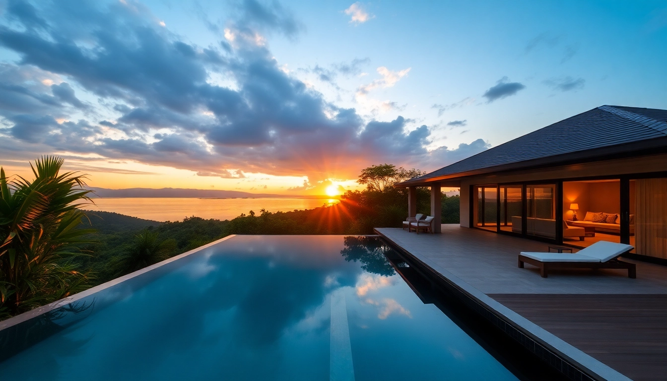Experience Phuket real estate with this stunning villa featuring a beautiful pool and tropical surroundings.
