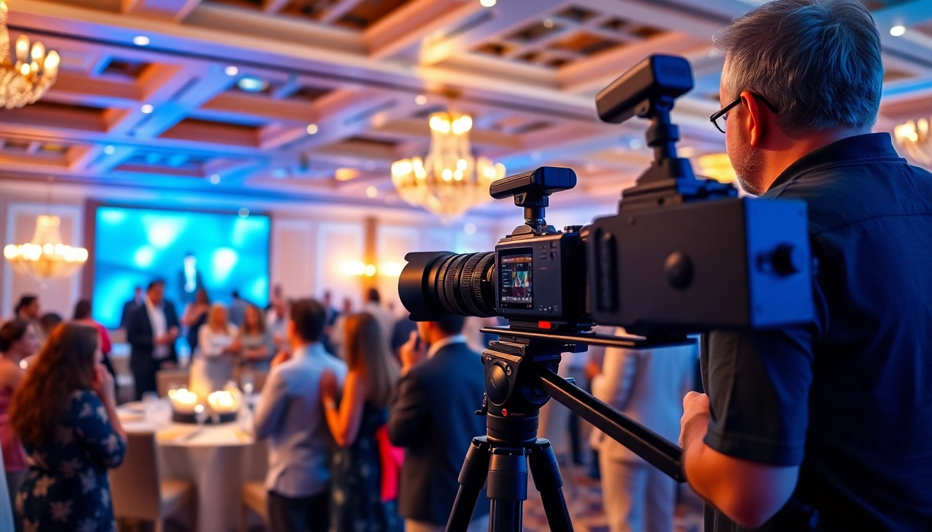 Capture of Miami Corporate Event Videography Photography showcasing dynamic interaction at an elegant corporate event.