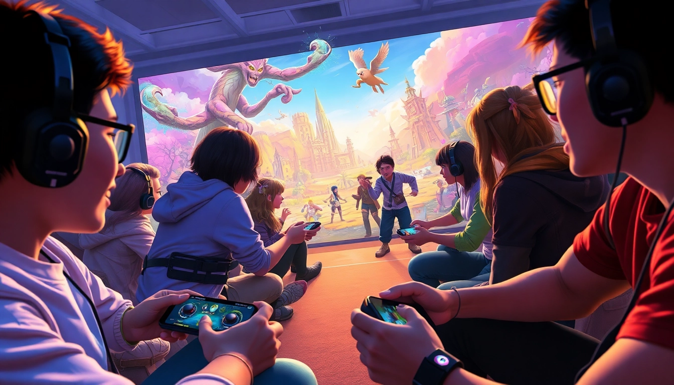 The dede game showcases players navigating a vibrant fantasy world, highlighting dynamic character interactions.