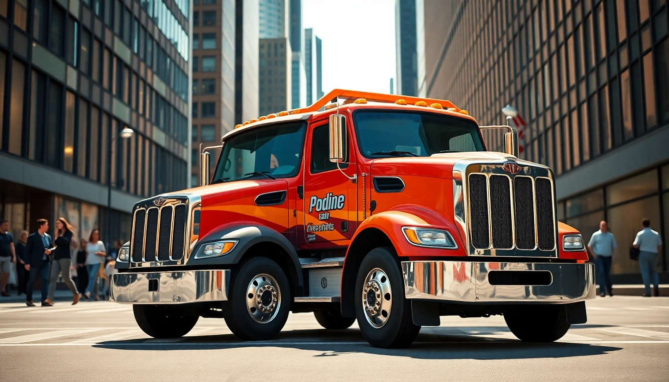 Experienced professionals providing towing service with a reliable tow truck in action on city streets.