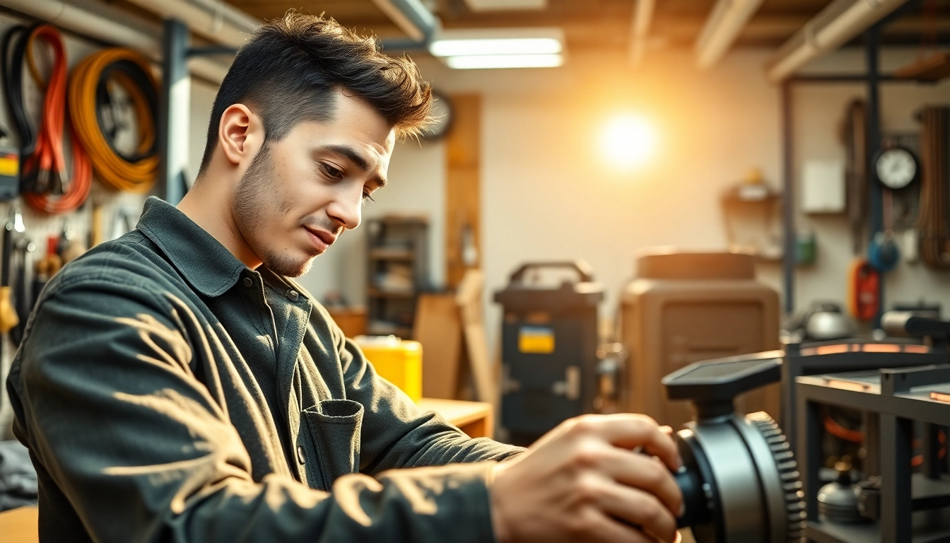 Engaging scene in trade schools in southern California showcasing a student learning hands-on electrical skills.