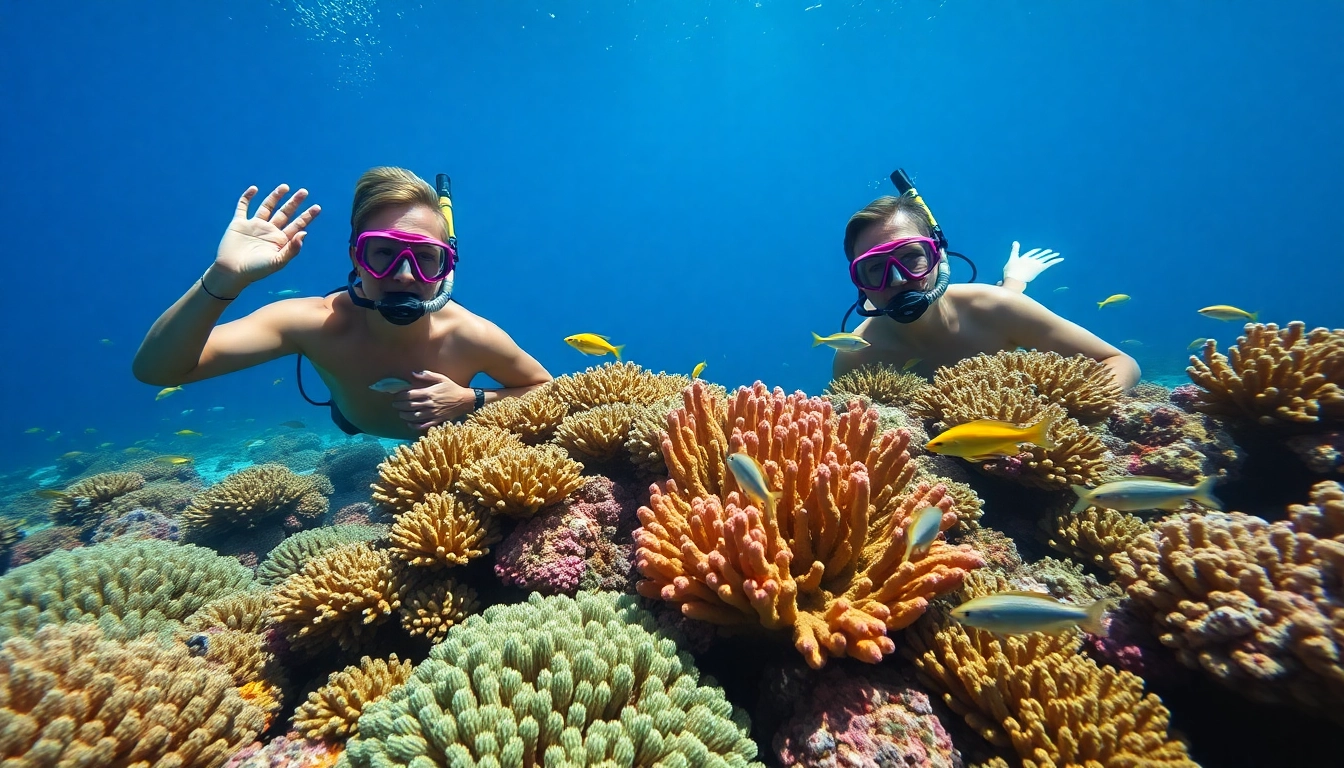 Enjoy snorkeling Puerto Rico with vibrant coral reefs and colorful marine life underwater.