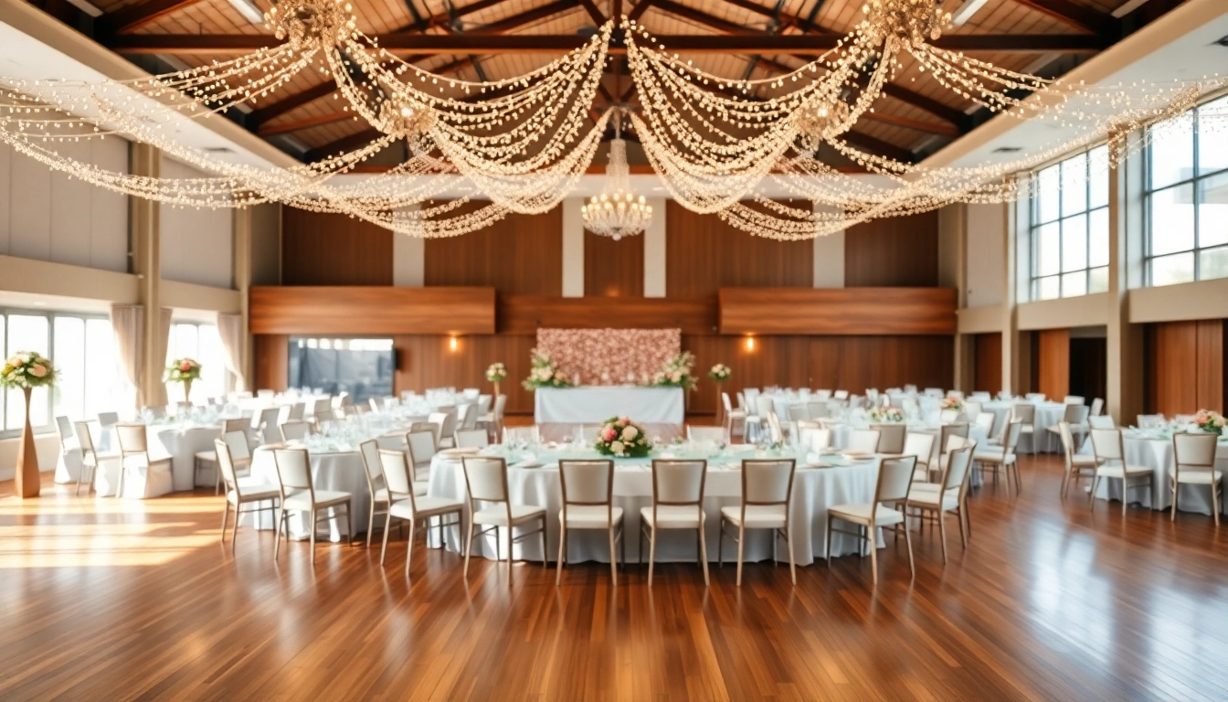 Host unforgettable events at the Trenton event center with beautiful decorations and ample space.