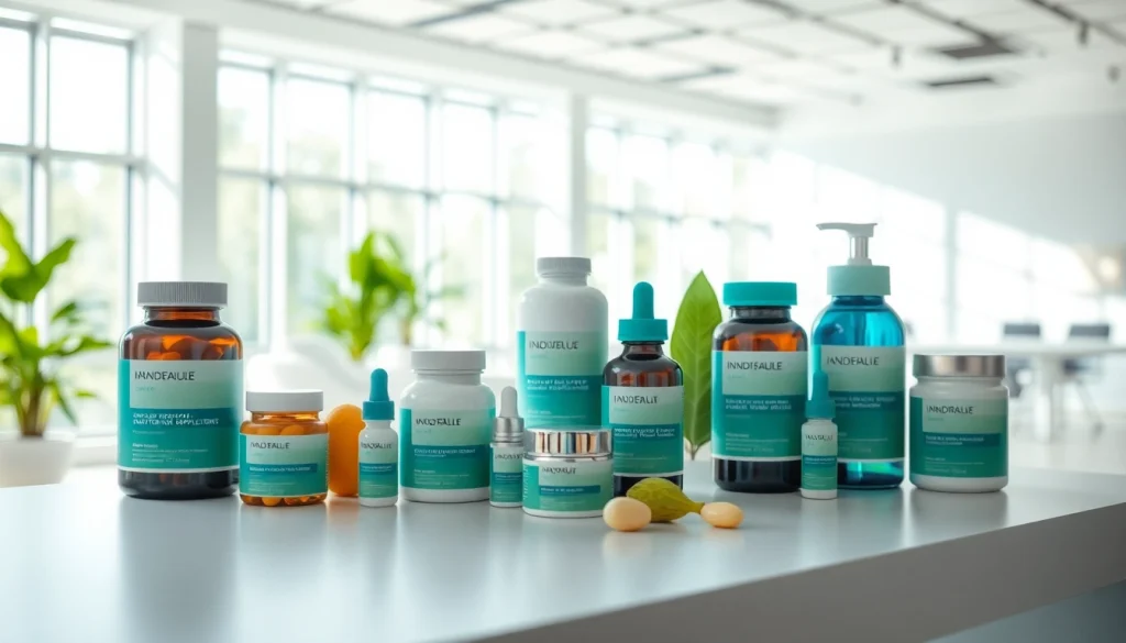 Current image: Showcasing health and wellness products at https://newimage.world/ in a bright, modern environment.