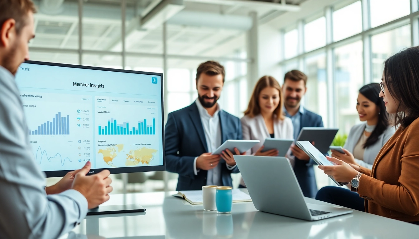 Utilizing Membership Software for effective member engagement in a professional setting.