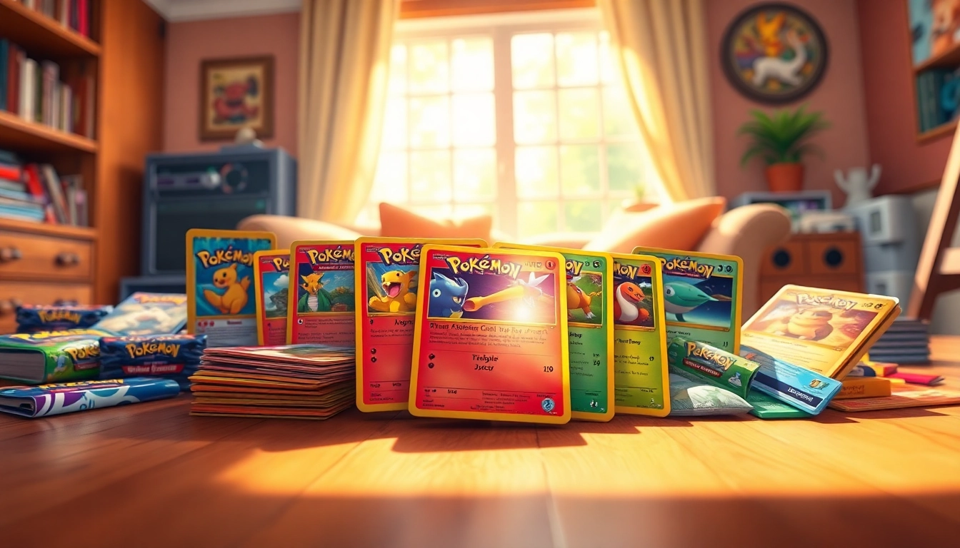 Enthusiasts exploring the vibrant world of Pokemon TCG India through collectible cards and booster packs.