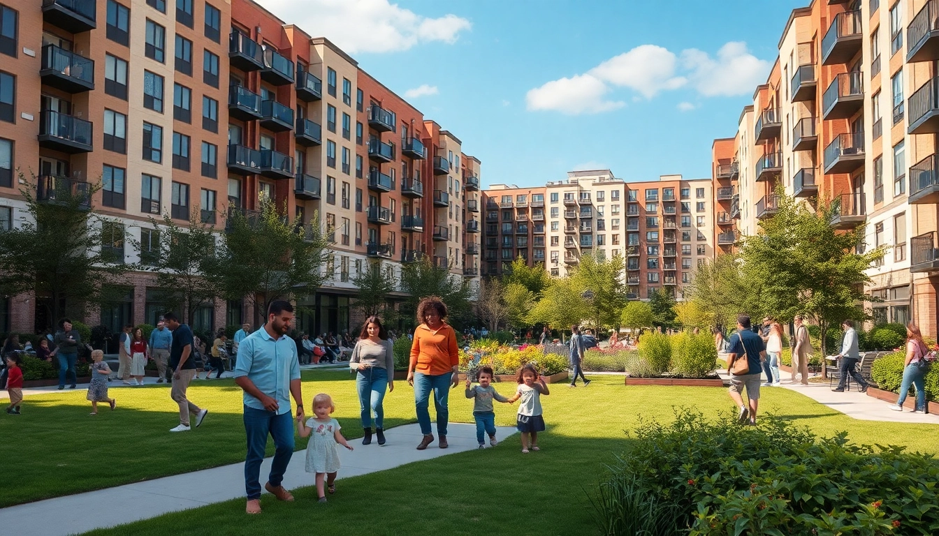 Visual representation of Low Income Housing Tax Credits promoting affordable living in a thriving community.