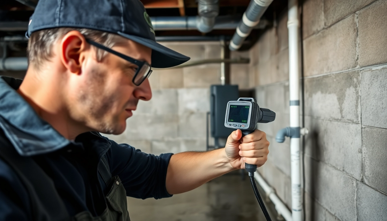Basement waterproofing services in Geneva addressing damp issues effectively.