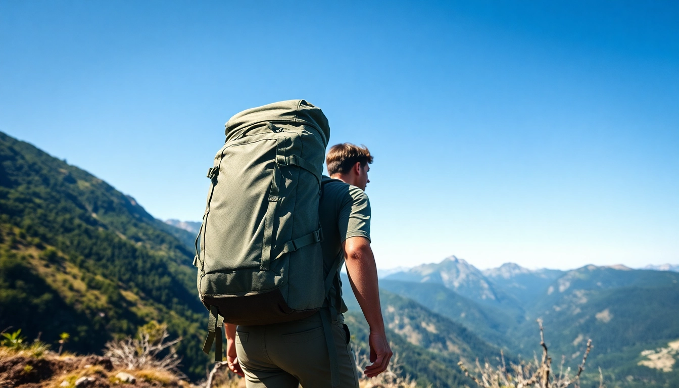 Rucksack günstig kaufen – Attraktiver Rucksack in freier Natur, ideal für Abenteuer.