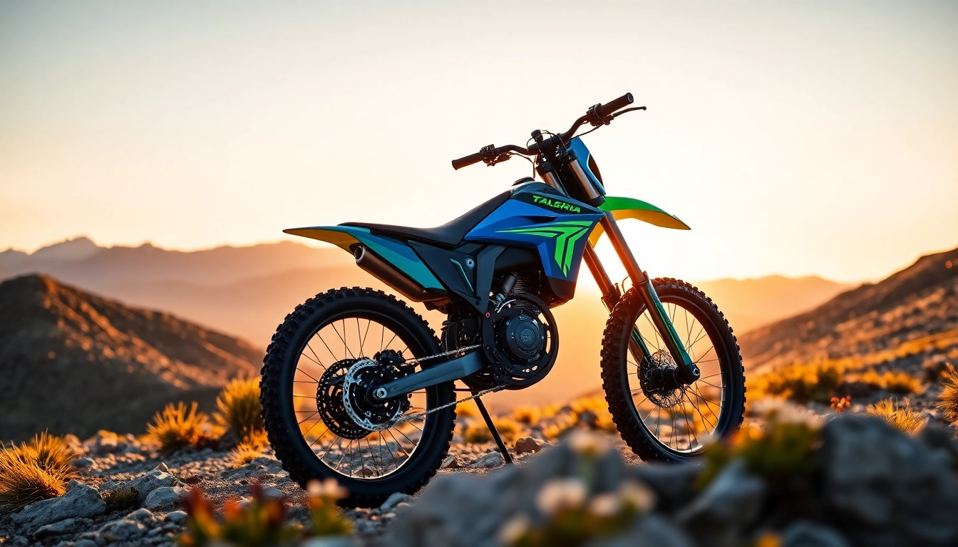 Experience the Talaria Sting R MX4 electric bike navigating rugged terrain with power and style.