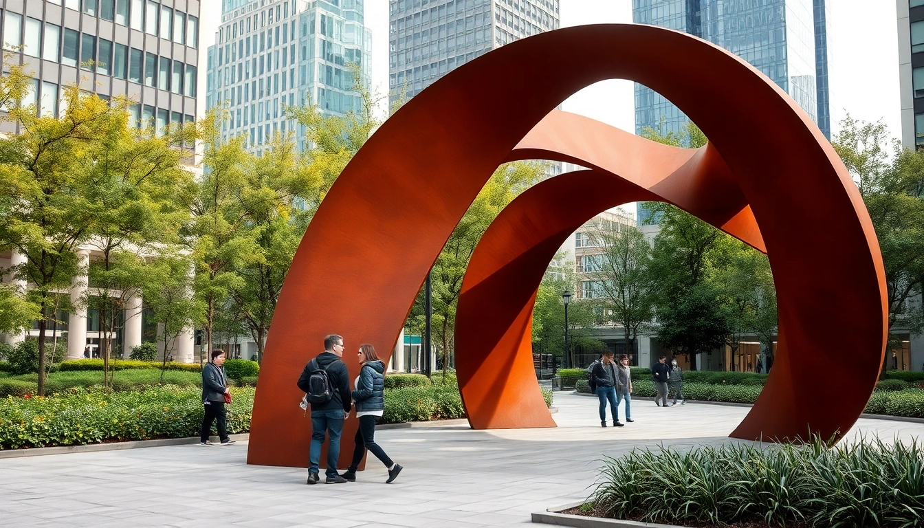 Utilisez Acier corten pour créer des sculptures extérieures élégantes et durables.