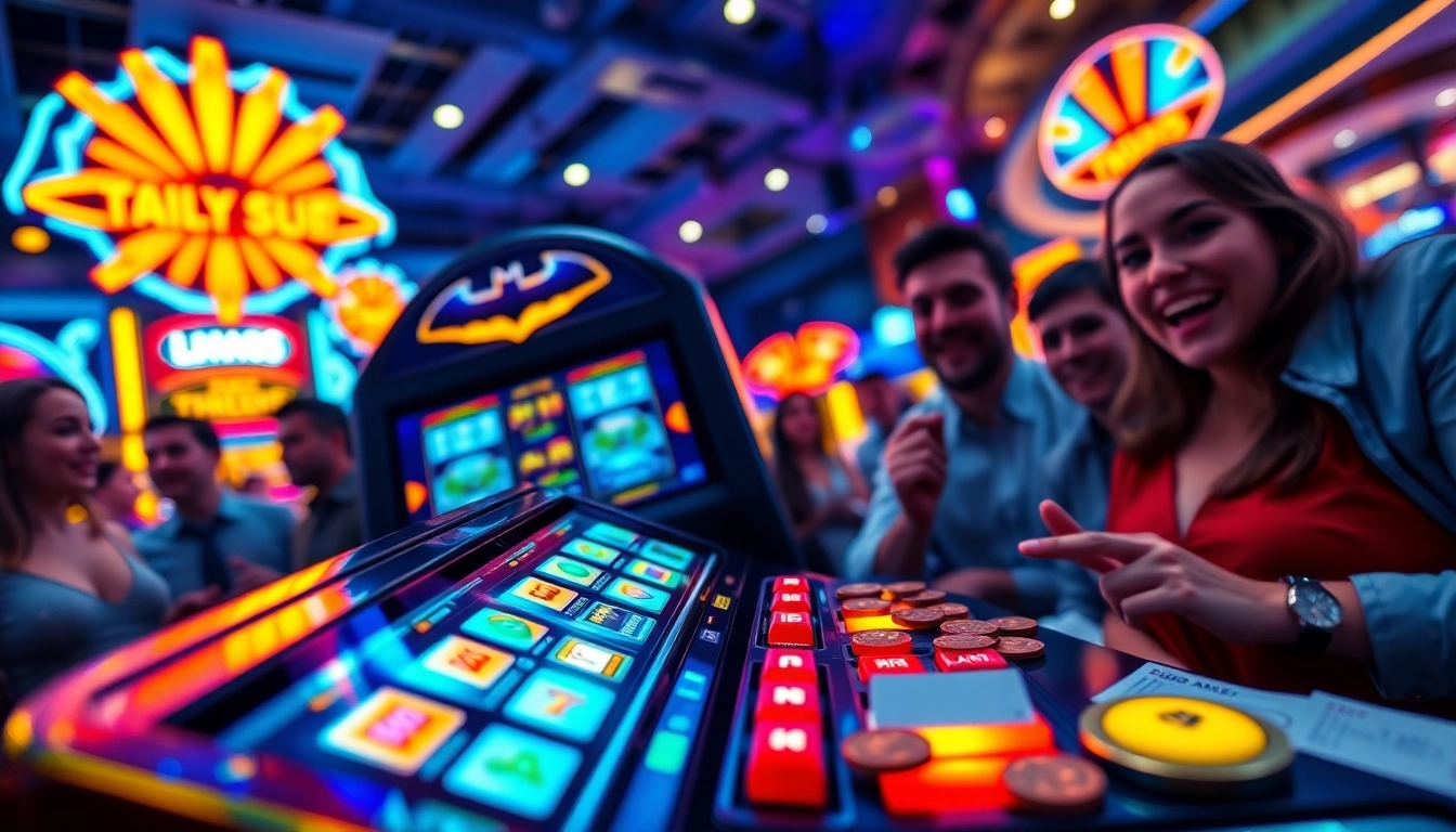 Menangkan hadiah di batman138 Slot dengan mesin slot yang penuh warna dan ceria.