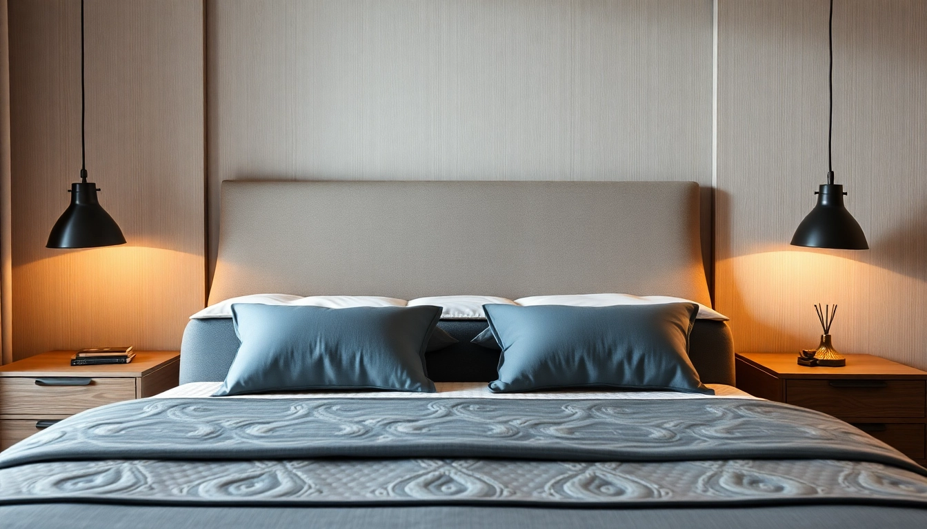 Materassi ortopedici comodi e moderni, perfetti per un sonno ristoratore in camera da letto.