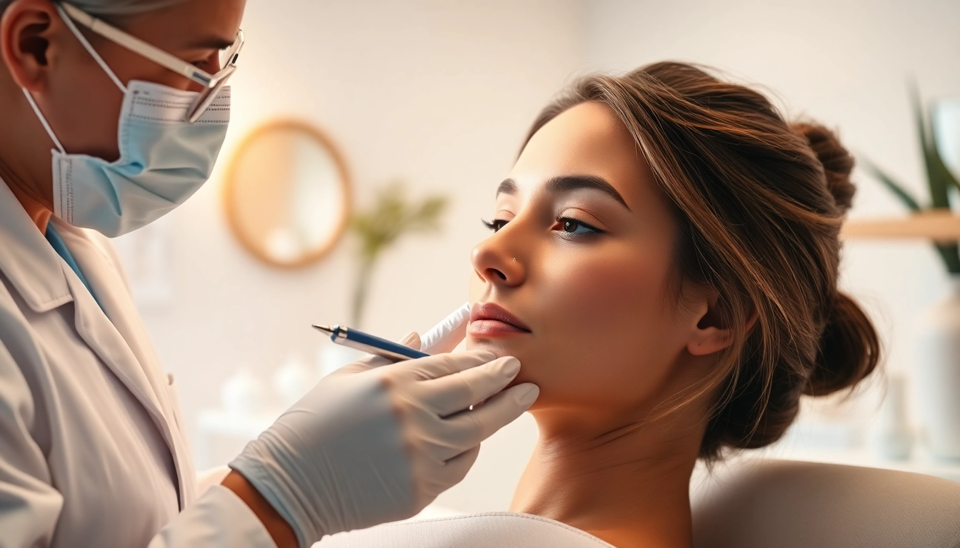 Experience a professional Acne Treatment session focusing on patient care in a serene med spa.