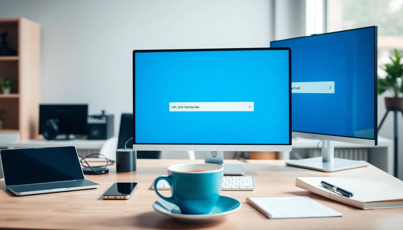 Create and share shortened links easily with our advanced URL shortener interface.