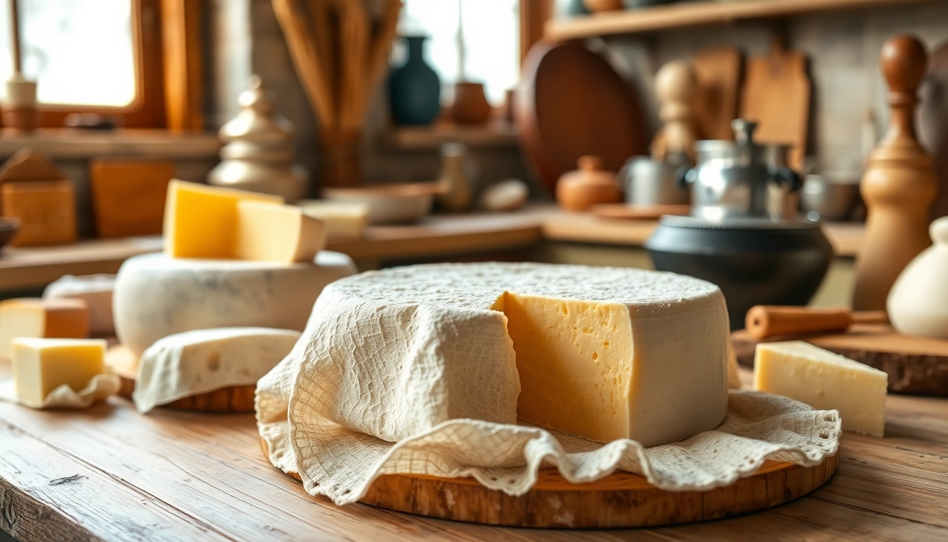 Kaasdoek met een textuurdetail, perfect voor kaasbereiding en andere culinaire toepassingen.