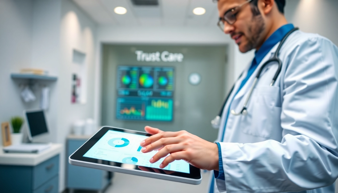 Engaging with cloud based eprescribing software for enhanced patient care in a modern clinic.