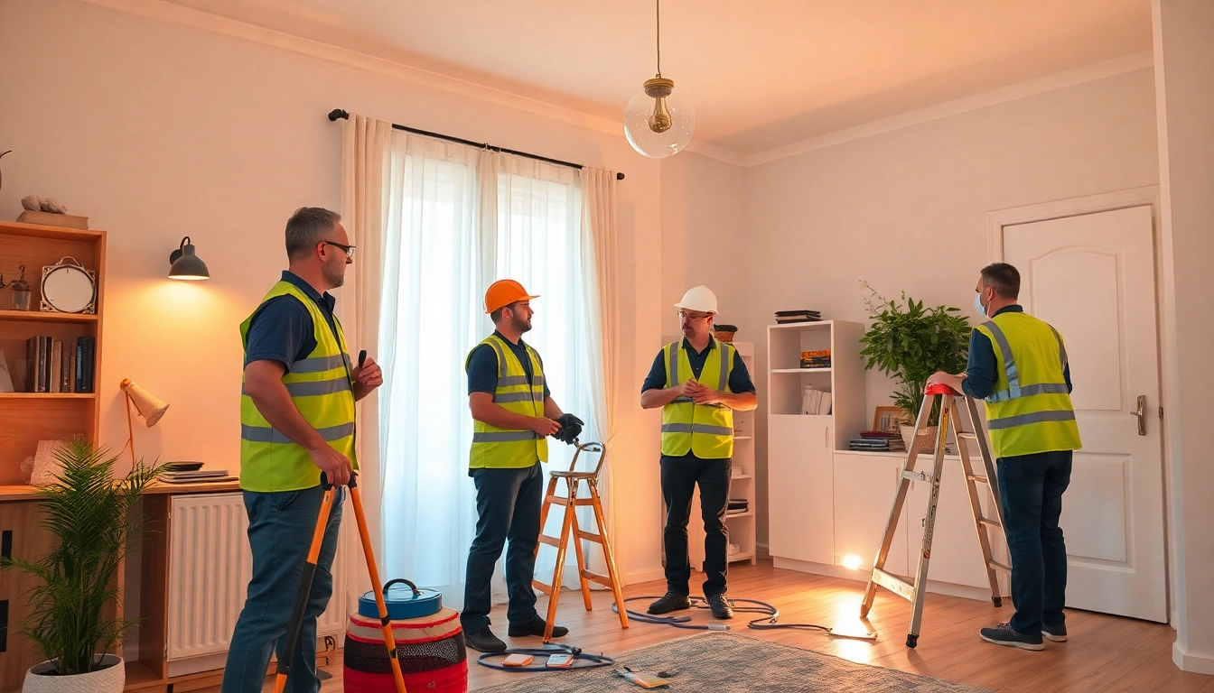 Entrümpelung Wien: Fachleute reinigen eine Wohnung mit Sorgfalt und Effizienz.