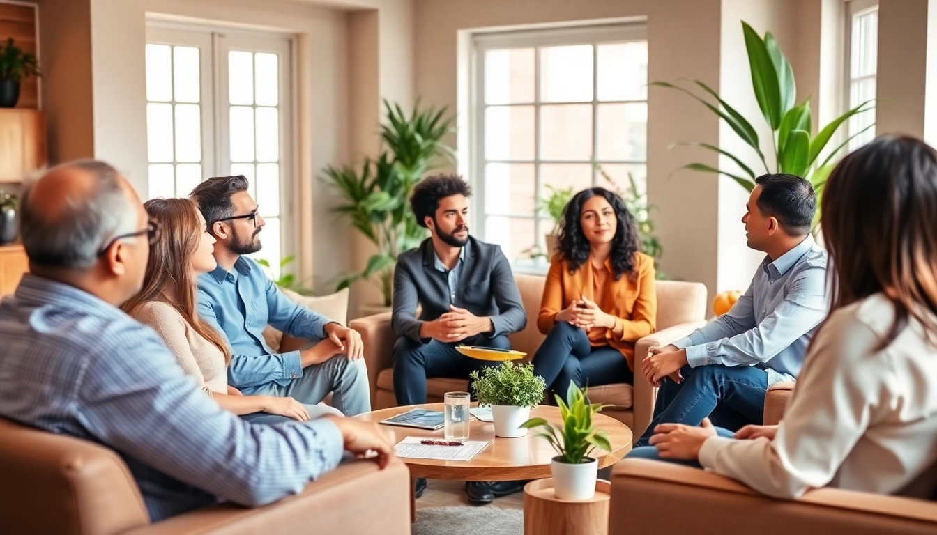 Engaged participants discussing ideas in a short term rental forum setting.
